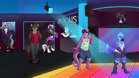 Description. Thrust yourself to the front of the line of Amorous, a bustling furry night club that invites you to explore it’s neon lights and eccentric characters. Immerse yourself with a fleshed out character creator and treat yourself to a varied cast of potential dates to explore!